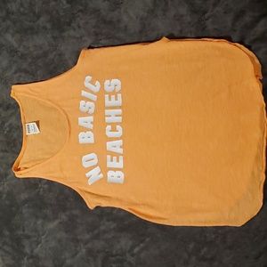 Victoria's Secret PINK  No Basic Beaches tank top
